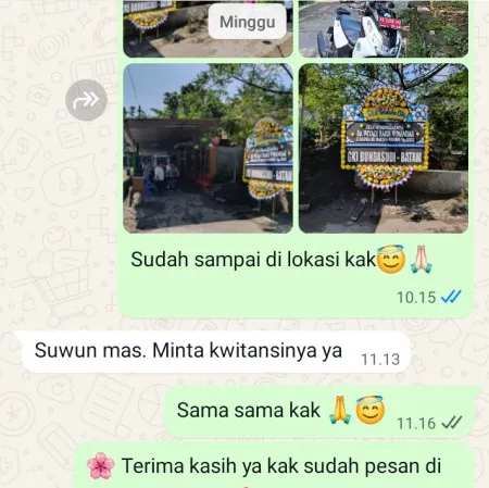 Pengiriman Papan Bunga Duka Mekarsari