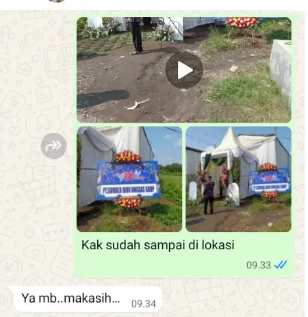 Pengiriman Karangan Bunga Mekarsari