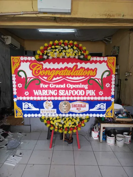 Papan Bunga Ucapan Selamat Mekarsari