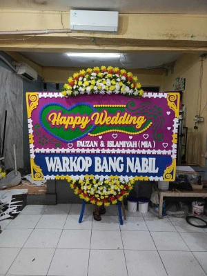 Papan Bunga di Mekarsari