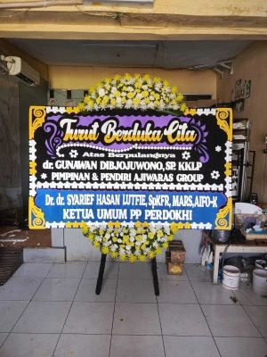 Papan Bunga di Mekarsari